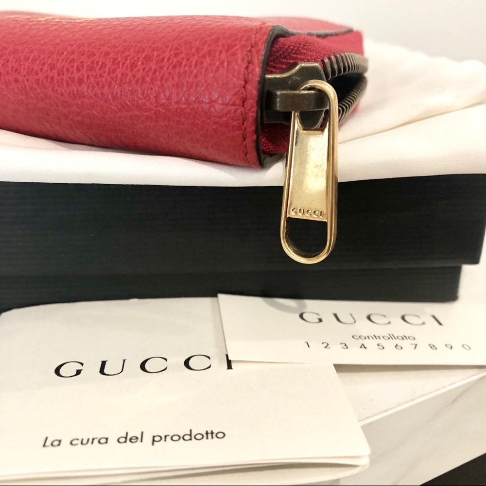 Gucci Print leather card case - Picture 5 of 6